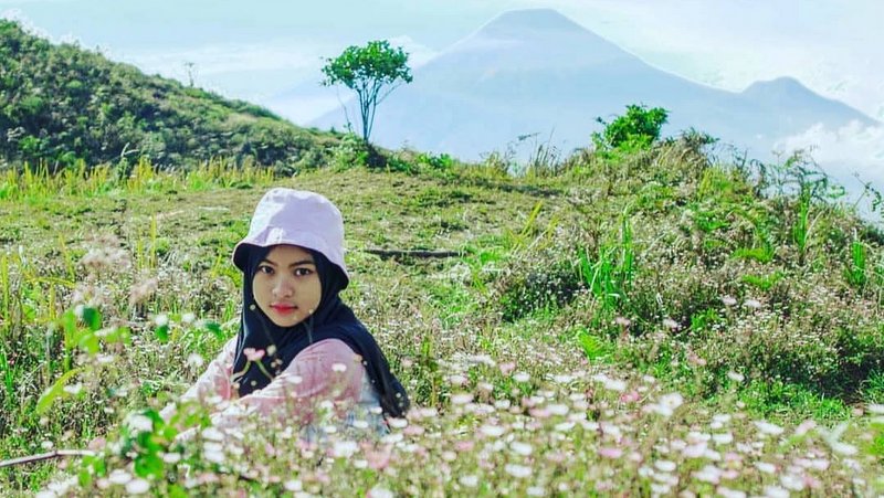 Pesona Gunung Talang ( Instagram : @triayyuning ) 