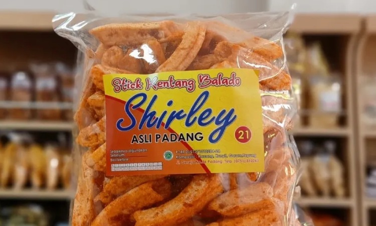 Kripik Balado Shirley, Sumber: grab.com